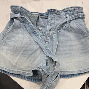 American Eagle Outfitters Light Blue Denim Shorts